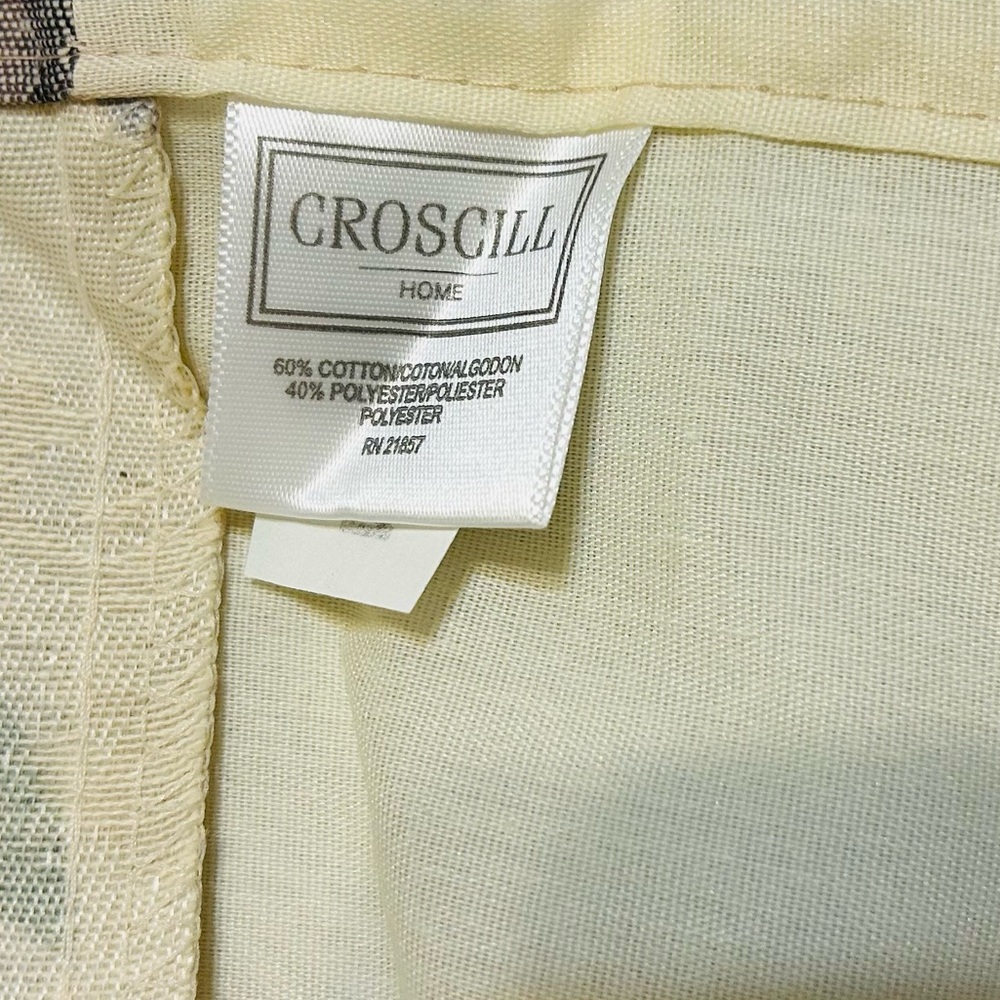 Croscill Chambord Cassis Purple Rose Queen Bed Skirt New Without Tags - Picture 5 of 5